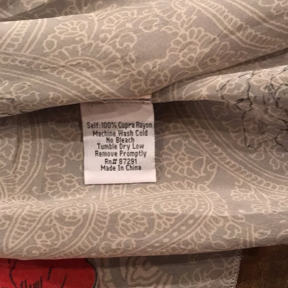 Johnny Was Poncho Top - Picture 7 of 8